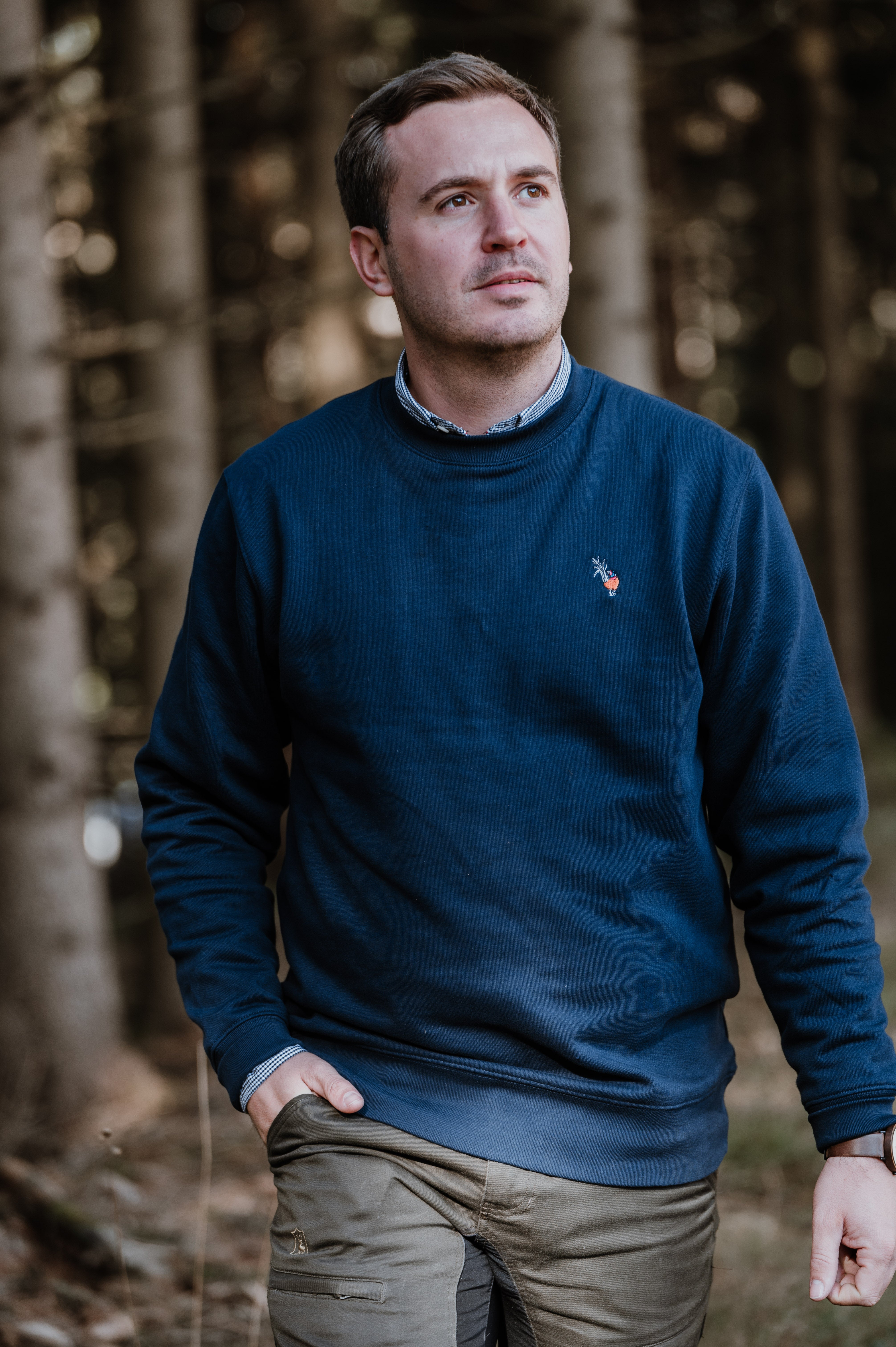 Pulli Fasan - dunkelblau