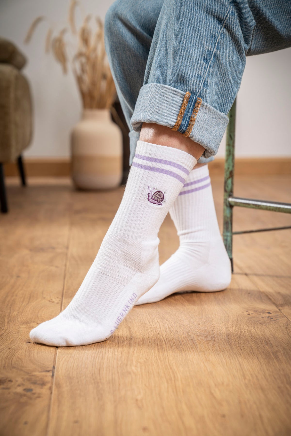 Socke Disco Schnecke