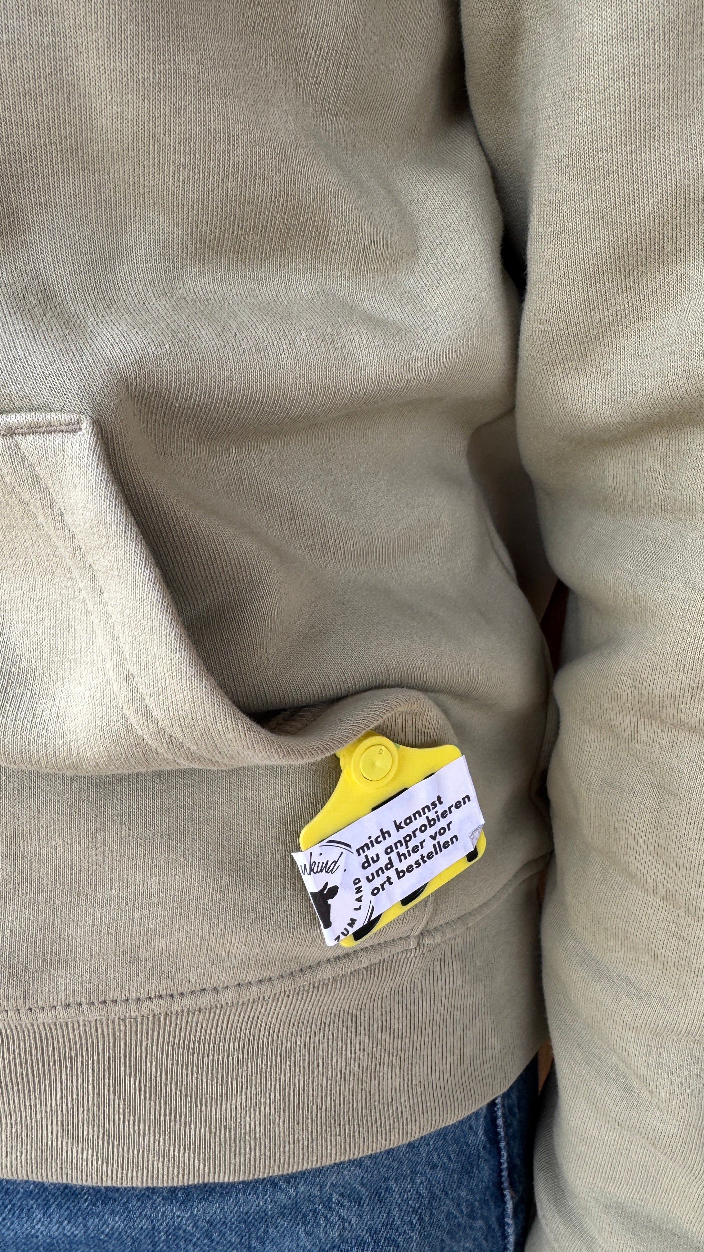 Hoodie Unisex hellgrün