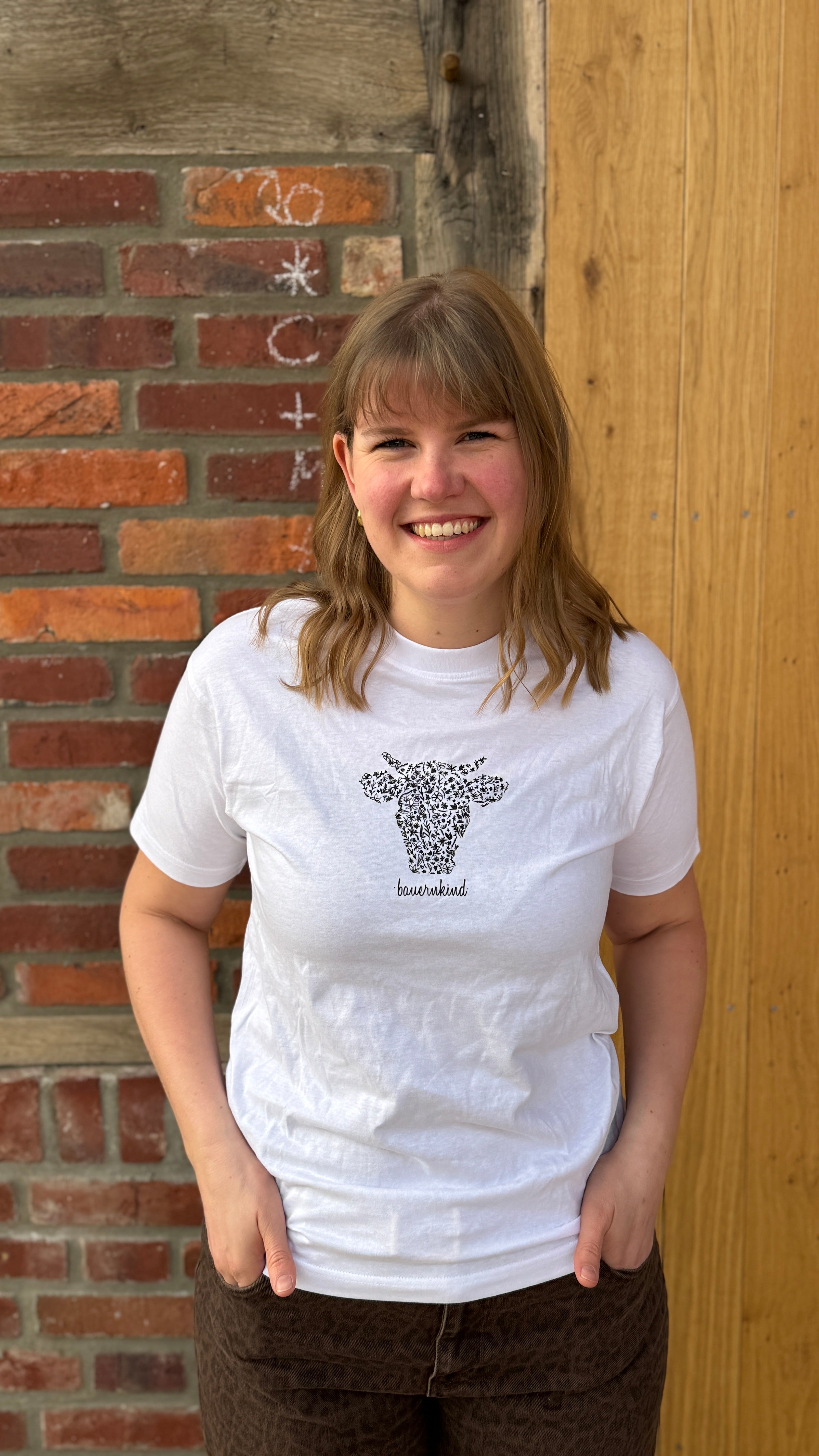 Shirt Weiblich weiß