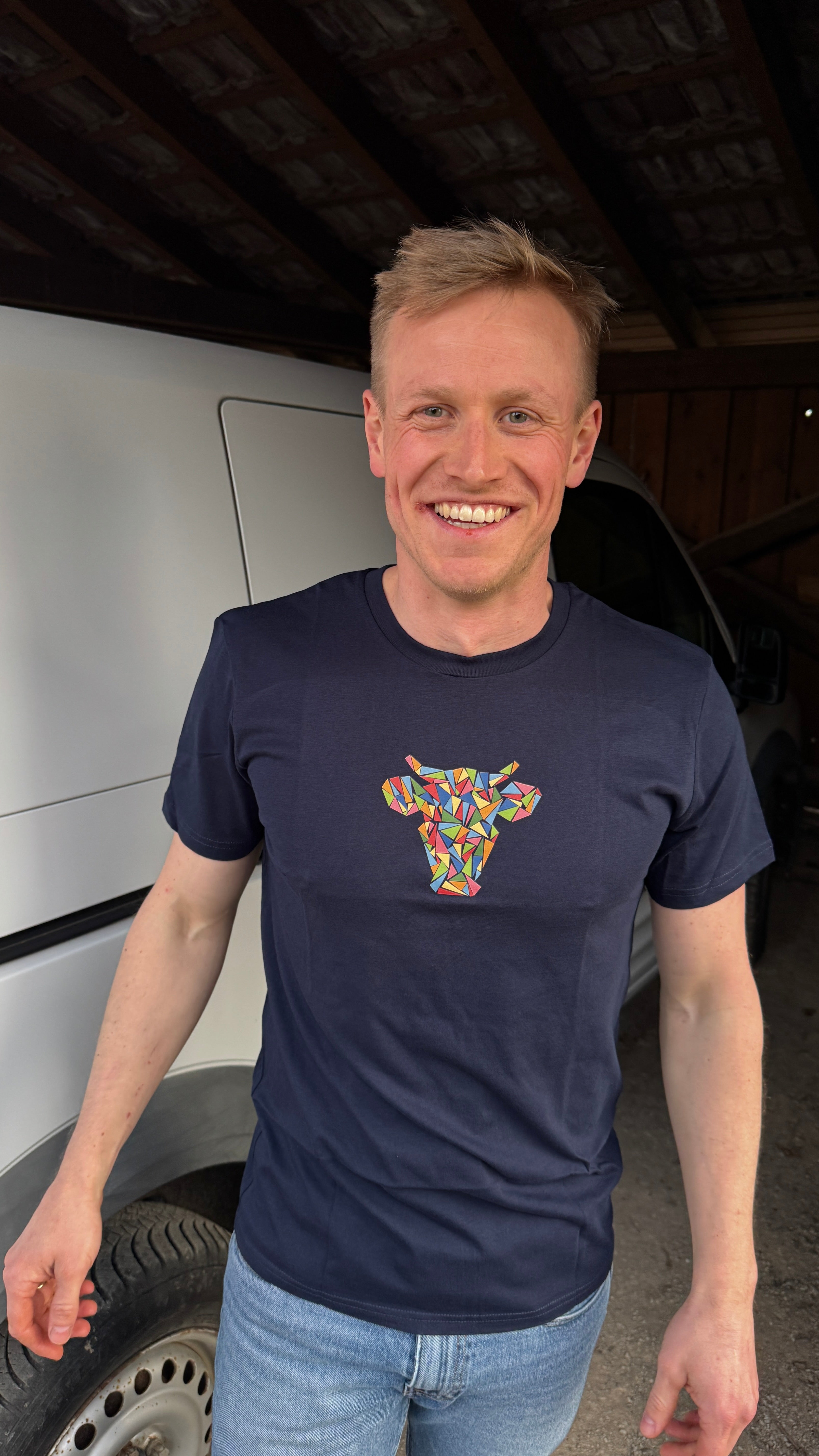 Shirt Unisex graublau