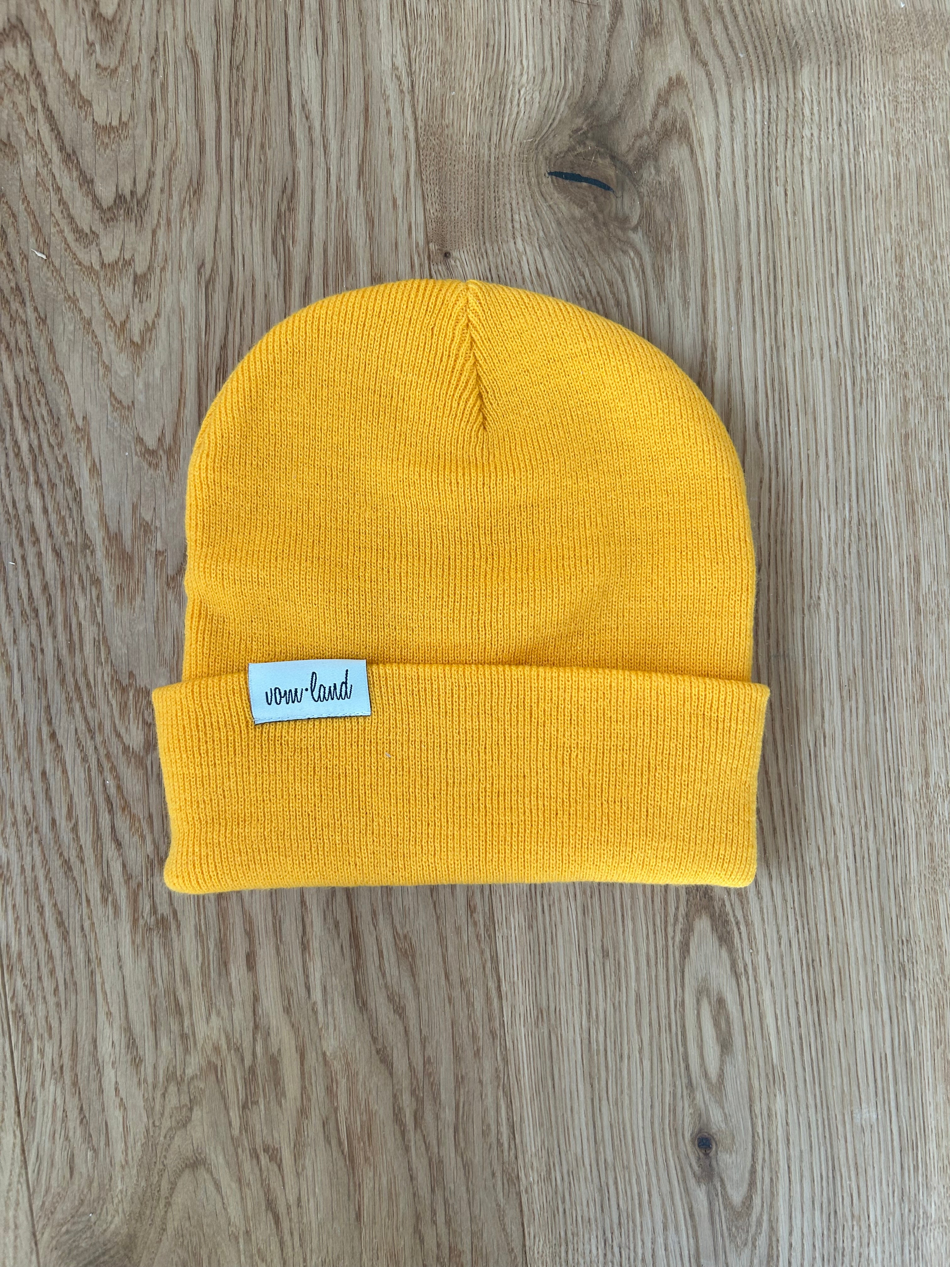 Mütze gelb