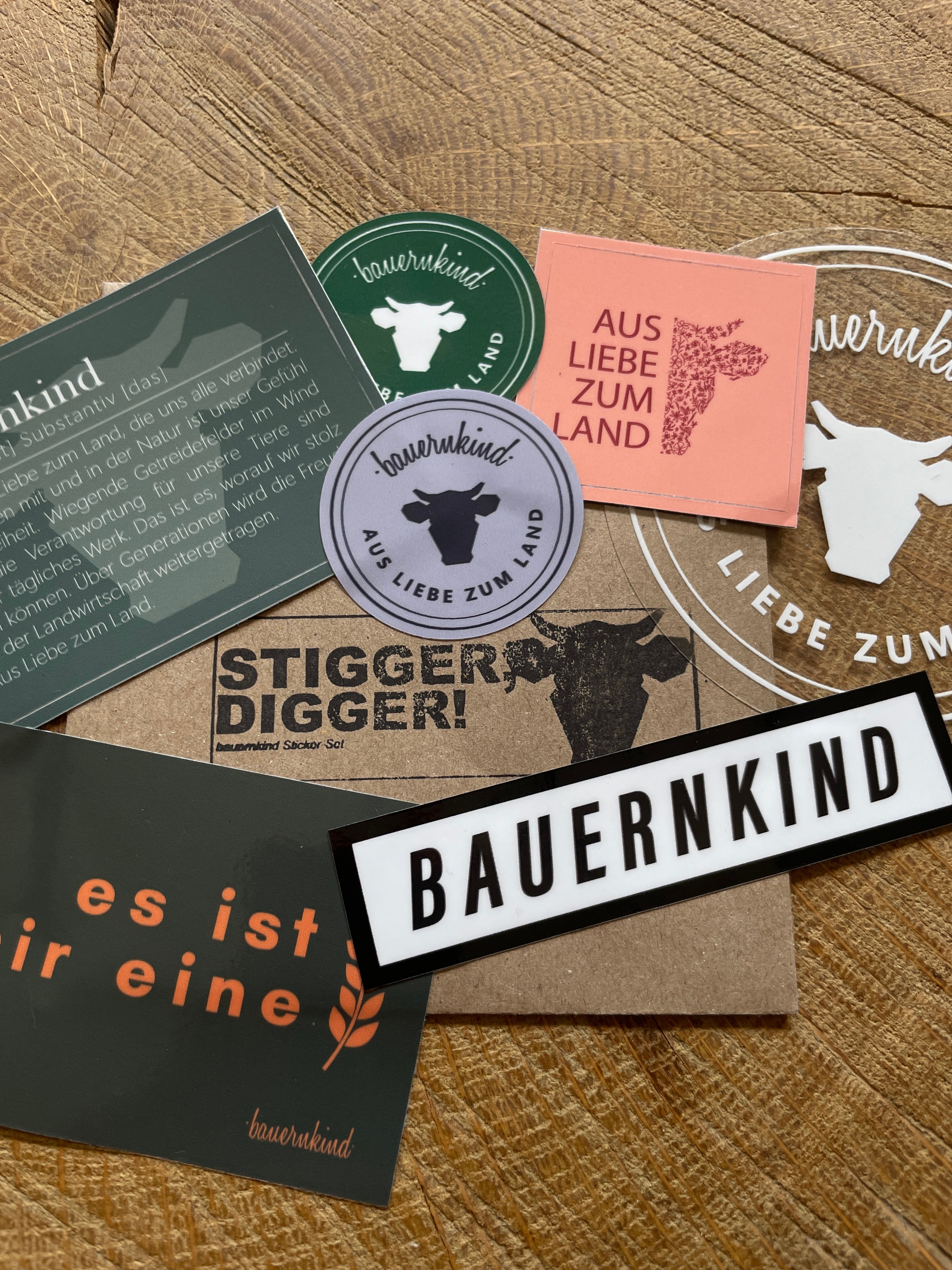 Premium-Aufkleberset