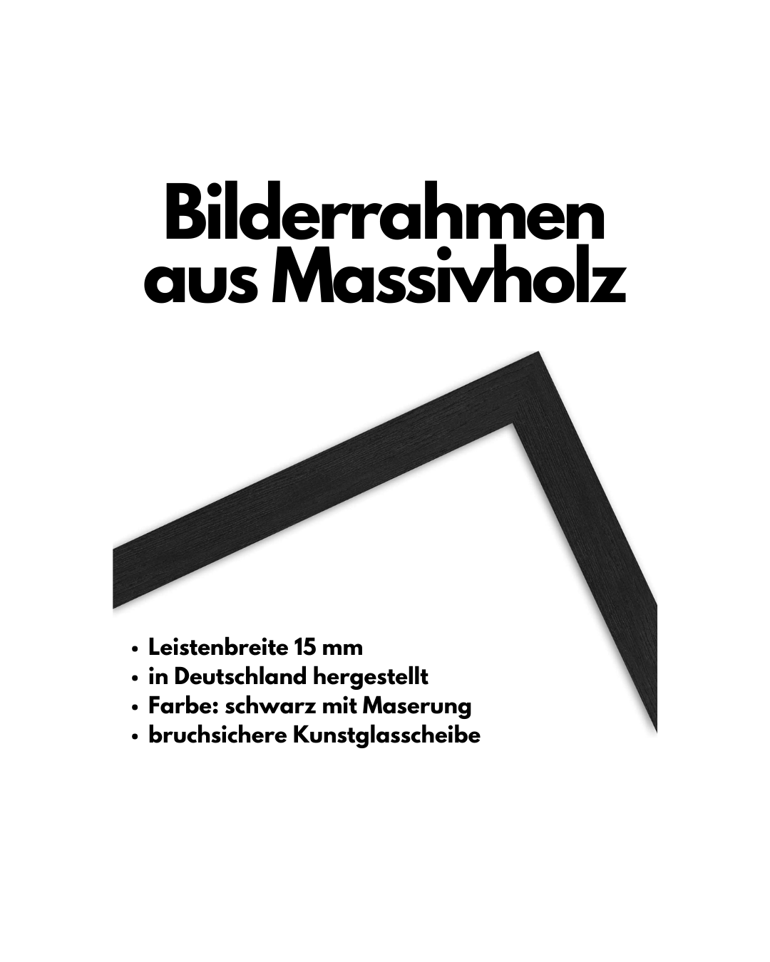 Bilderrahmen Massivholz