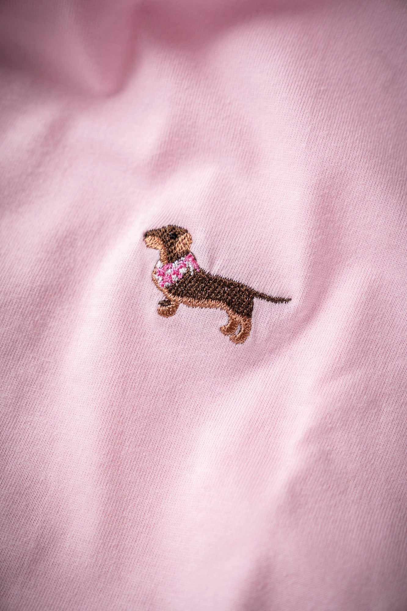 T-Shirt Dackel Rosé