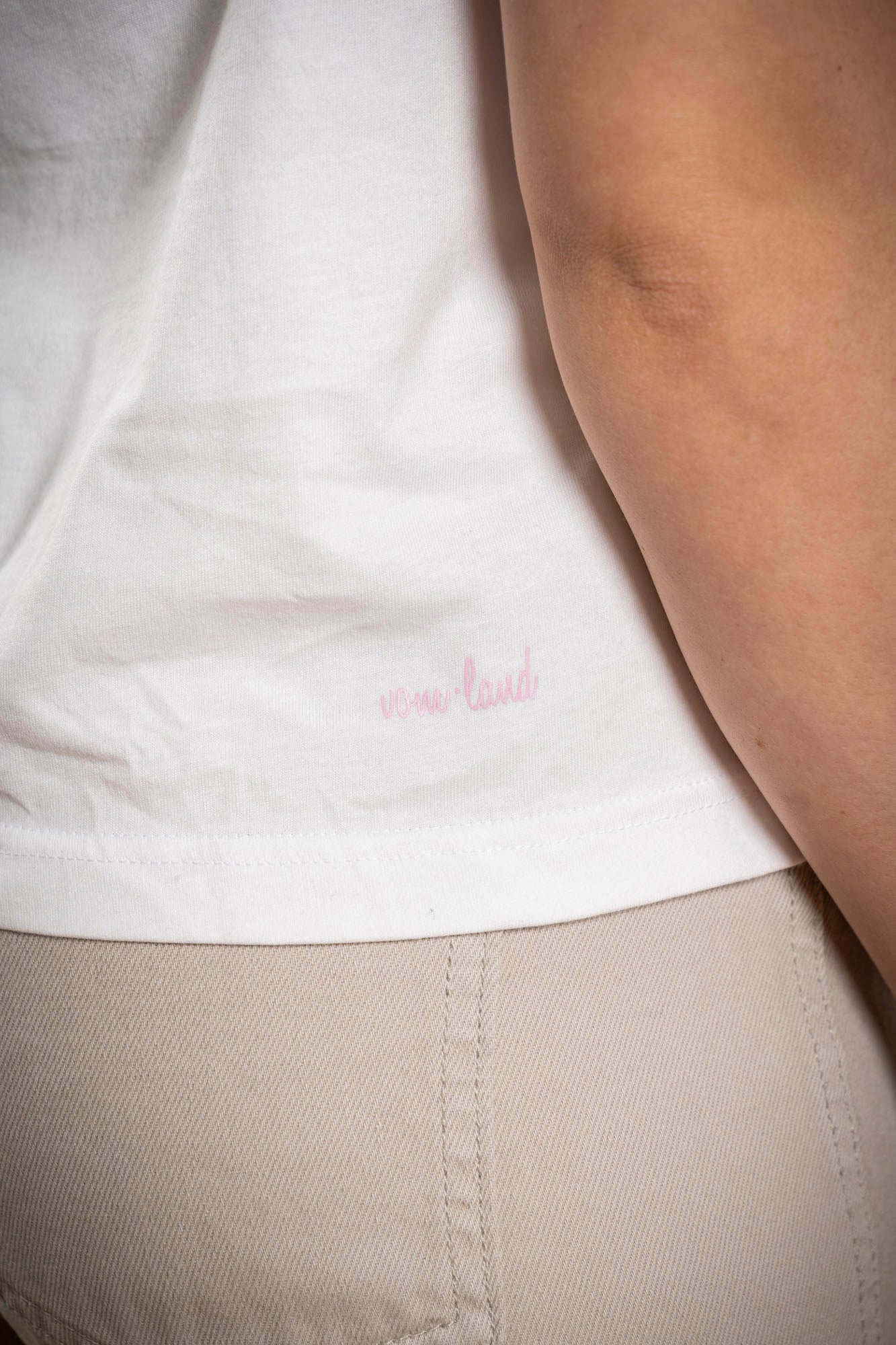 T-Shirt Dackel Bianco