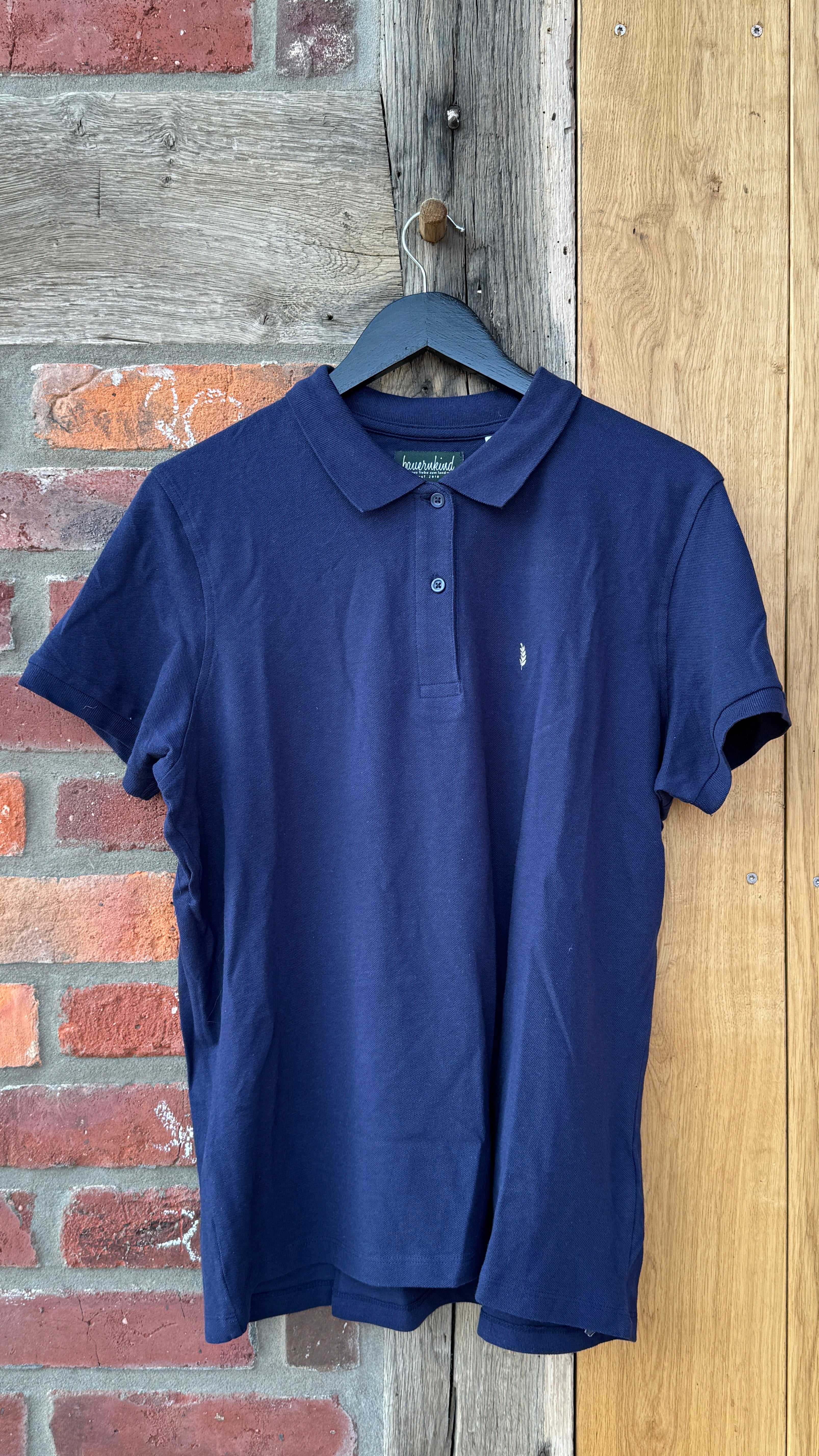 Poloshirt Weiblich dunkelblau