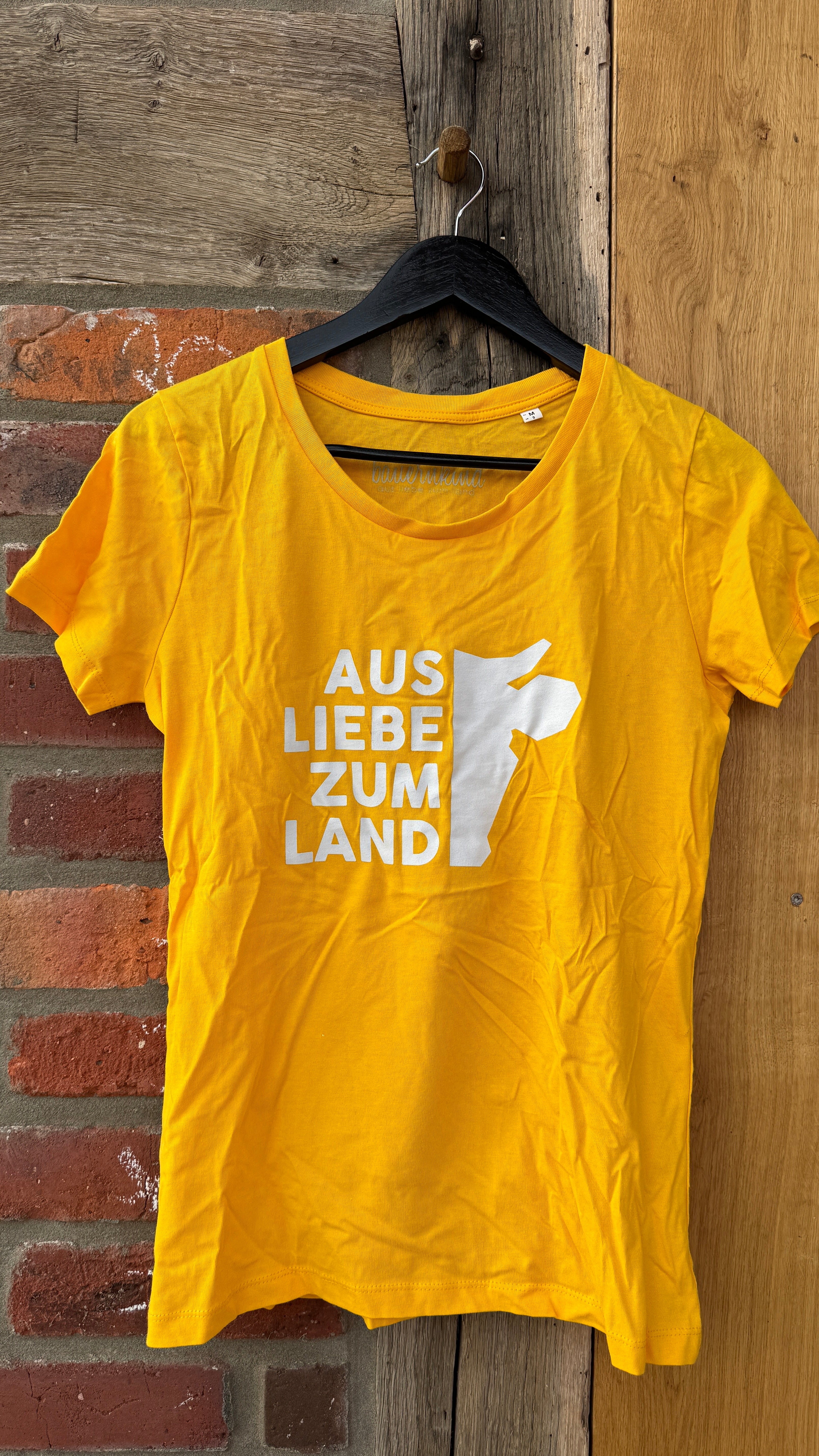 Shirt Weiblich gelb