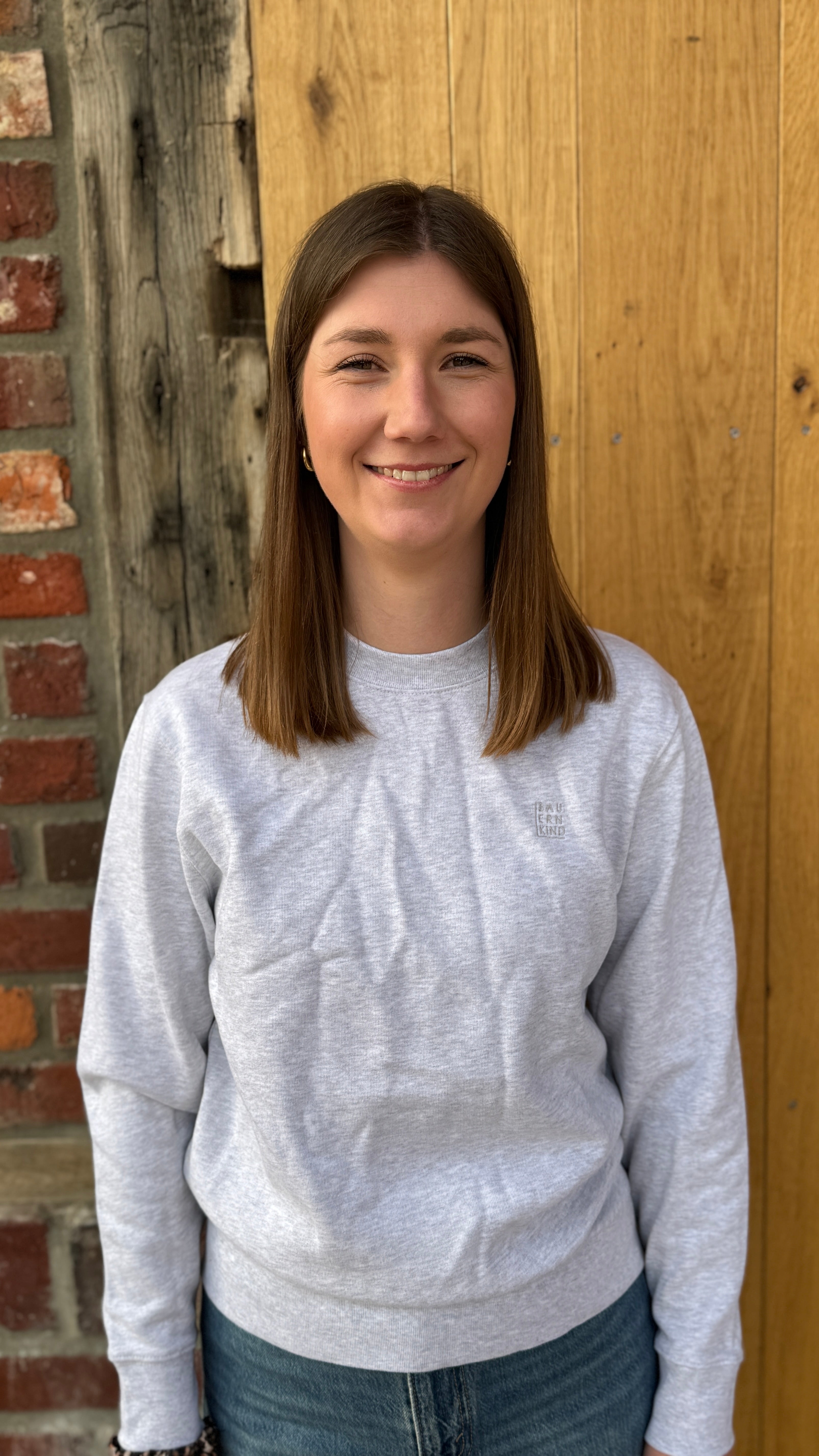 Pulli Unisex hellgrau