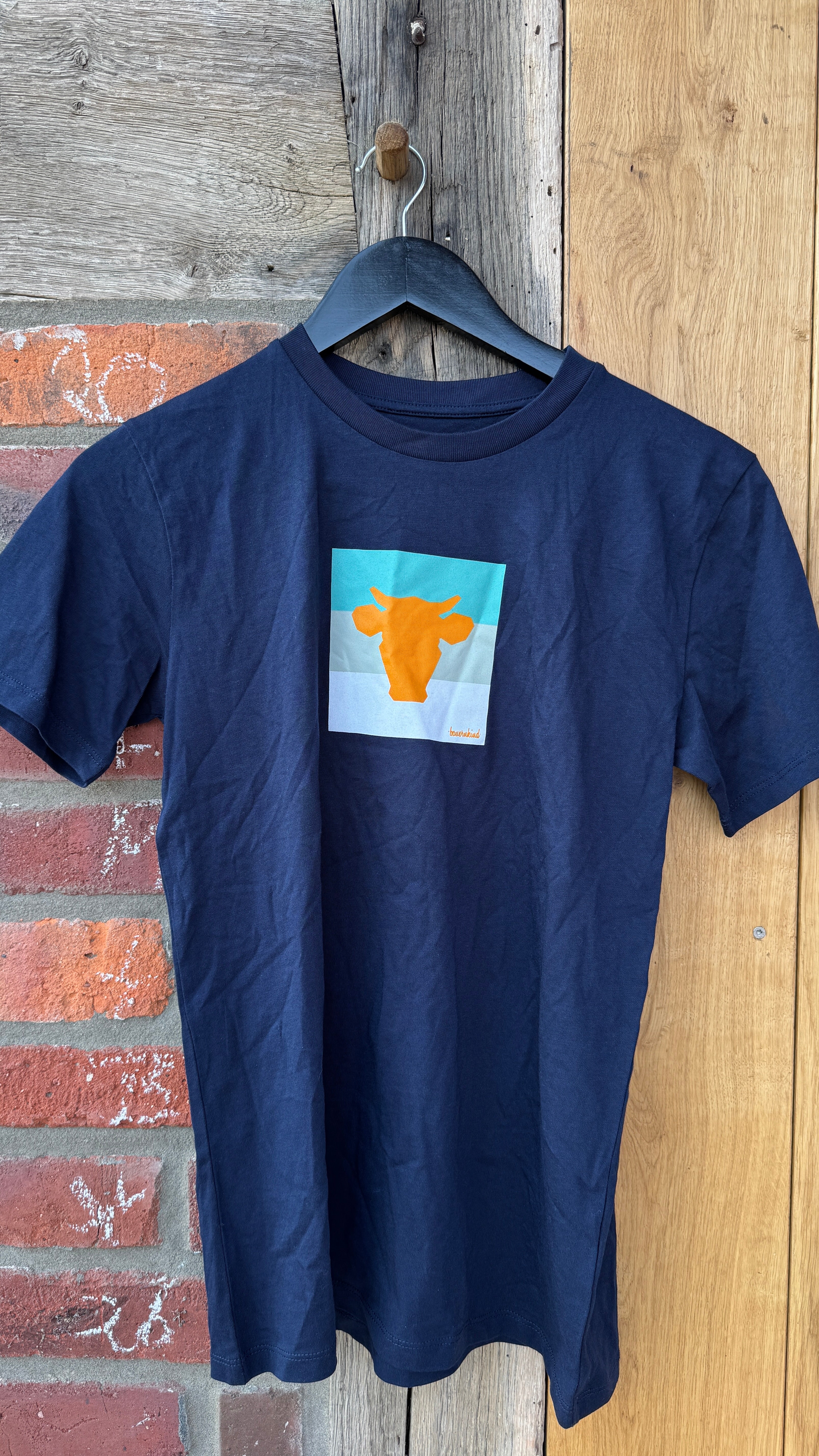 Kindershirt dunkelblau