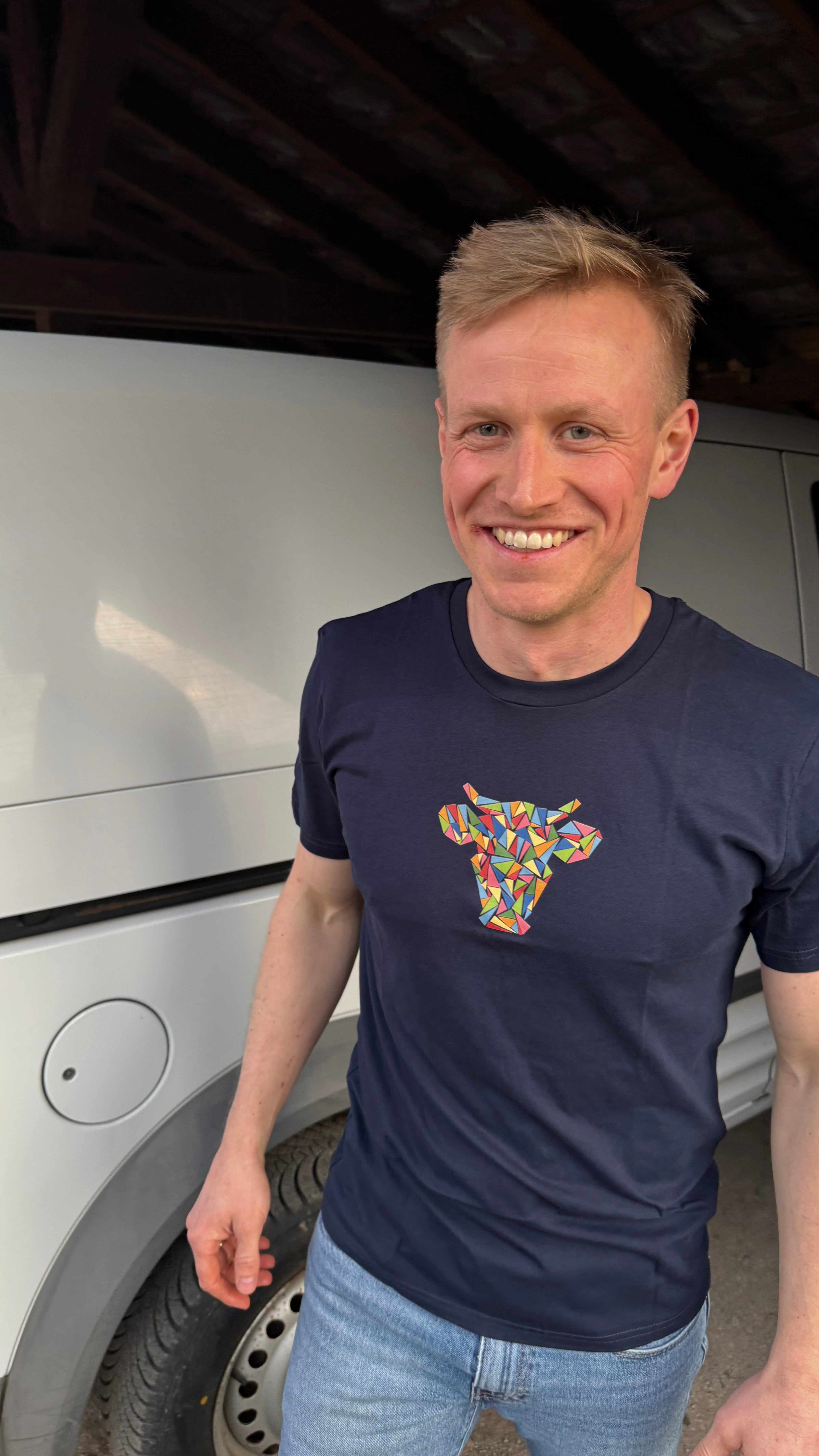 Shirt Unisex graublau