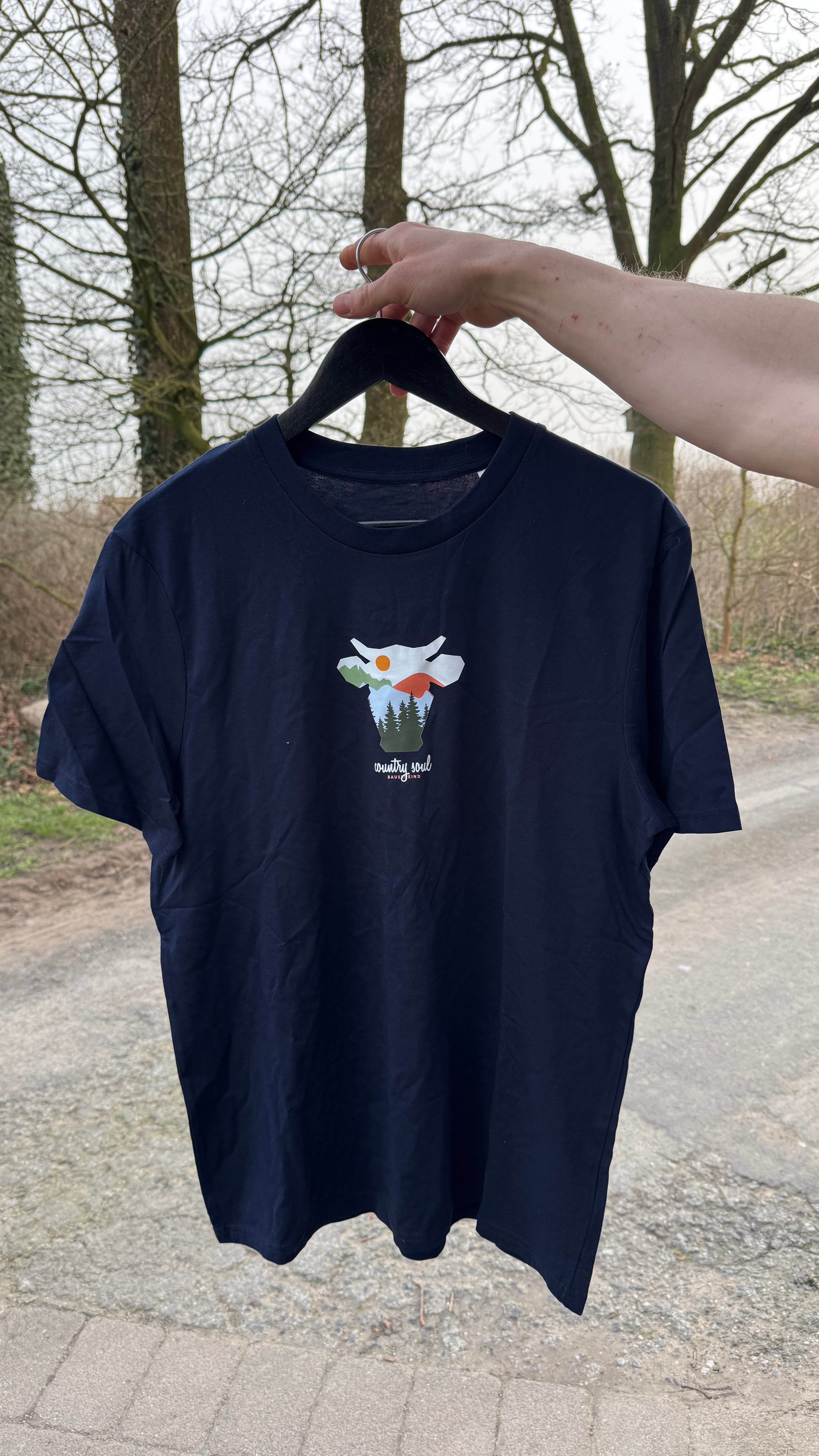 Shirt Unisex dunkelblau